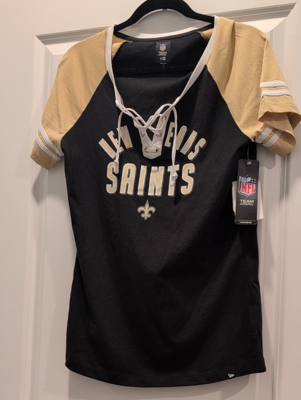 New Era New Orleans NFL Black Tee